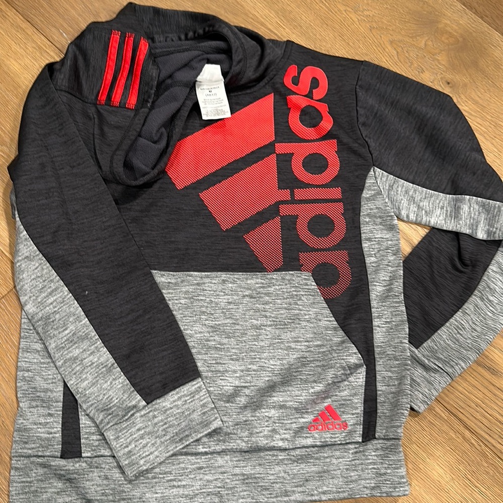 Boys adidas hoodie lightweight like new